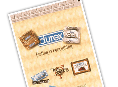 Durex Website Launch