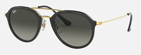 Ray Ban Black and Gold