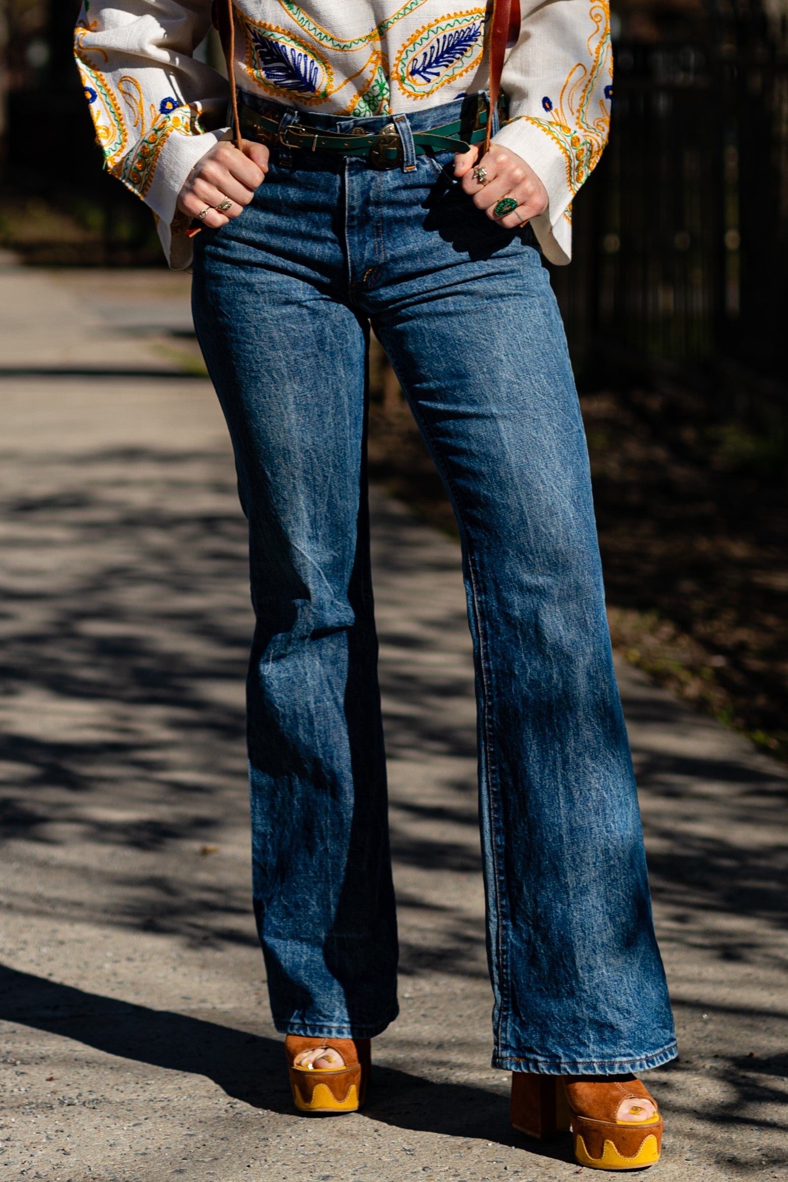 1970's Levi's Bell Bottom Jeans – Widow's Blow