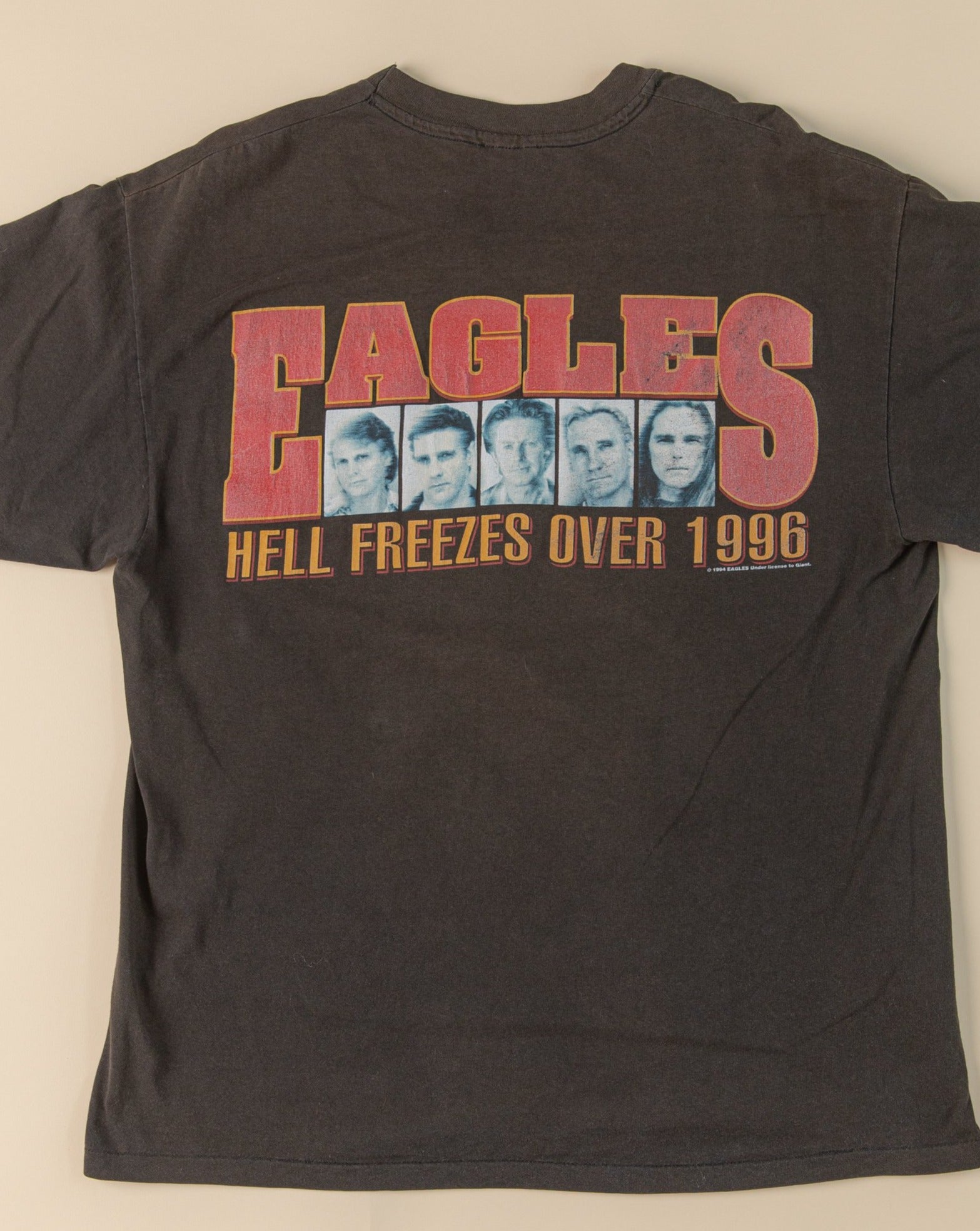 Vintage 1990's EAGLES t-Shirt | 1996 ''Hell Freezes Over Tour