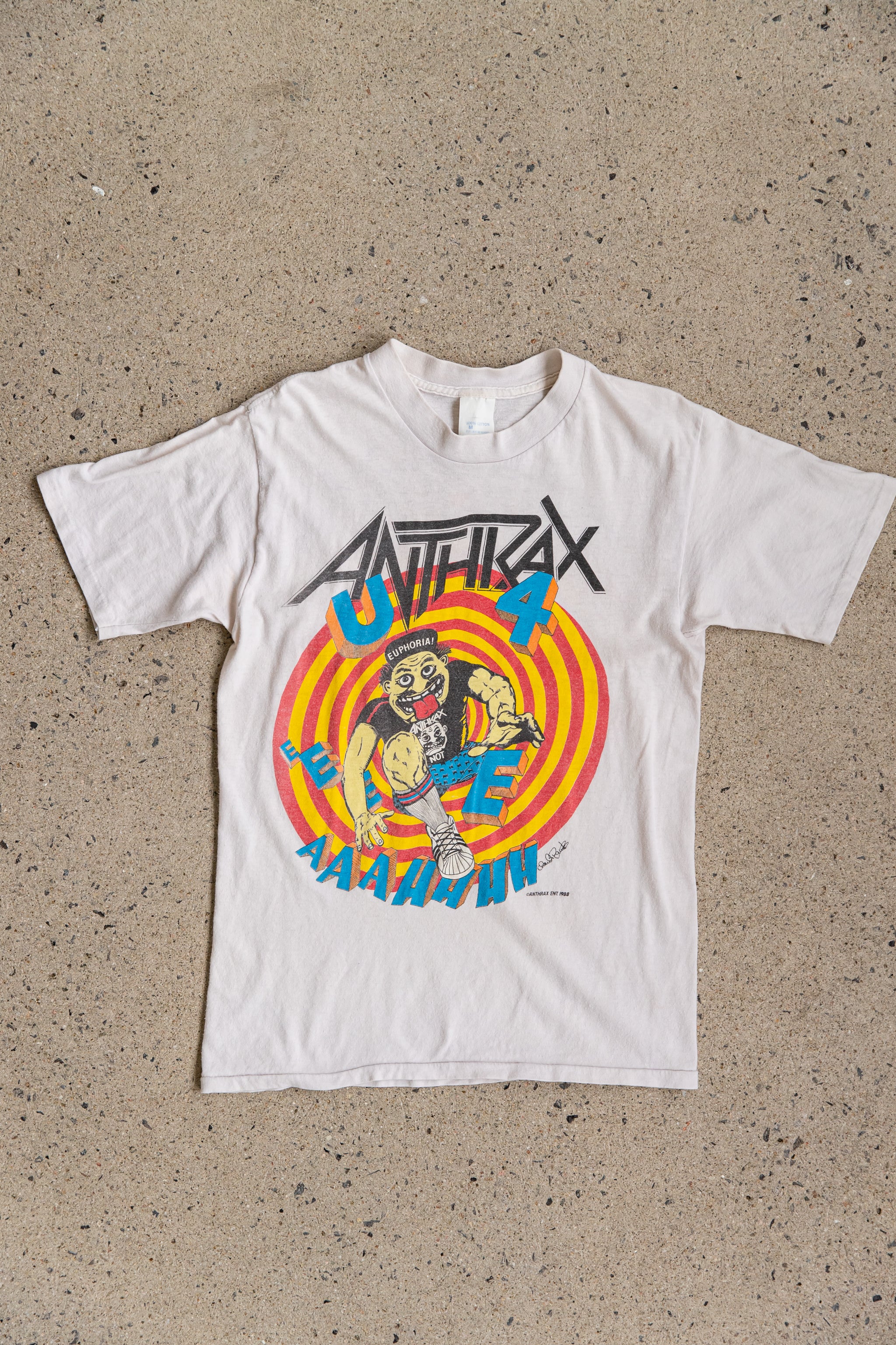 Vintage 80's ANTHRAX Step Inside The Road To Euphoria American