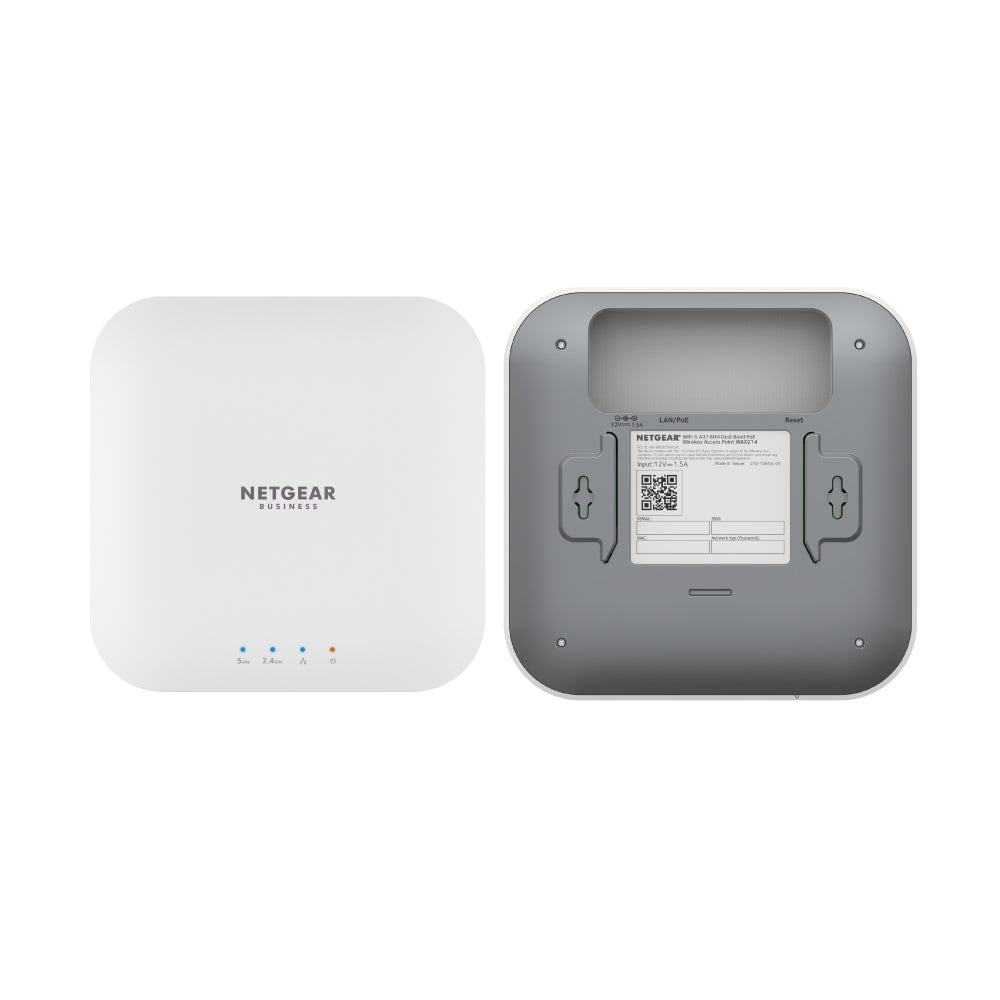 NETGEAR WiFi6 無線lan 法人向け アクセスポイント PoE受電 11ax