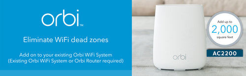 ORBI. ELIMINATE WIFI DEAD ZONES