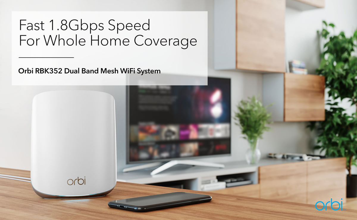 FAST 1.8Gbps SPEED FOR WHOLE HOME COVERAGE