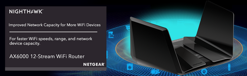 NIGHTHAWK. IMPROVED NETWORK CAPACITY FOR MORE WIFI DEVICES