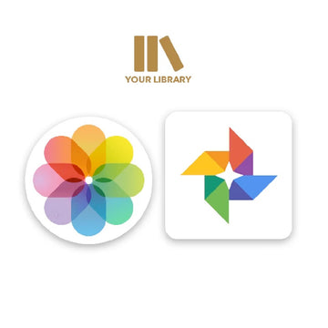 Supports Apple & Google Photo Albums and 4K Photos & 15 Sec Videos