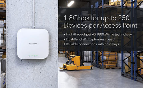 NETGEAR WAX610 Cloud Managed Wireless Access Point - WiFi 6 Dual-Band –  Kaira India