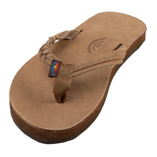 Mens Rainbow Sandals Premier Double Expresso - Hope Outfitters