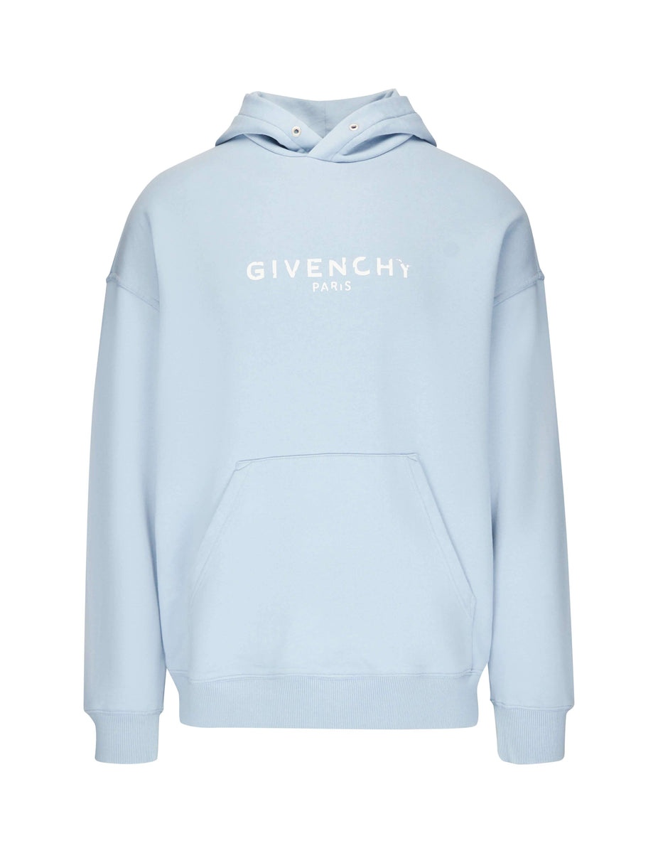 givenchy blurred hoodie