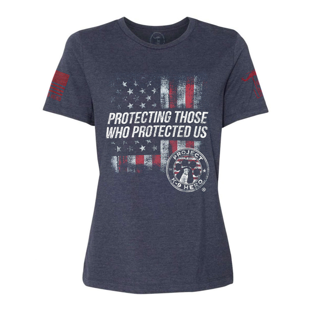 Protecting Those Who Protected Us Women's T-Shirt by Nine Line Apparel - Project K product image