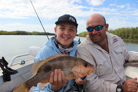 Skulldrag fishing with mates