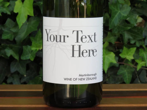 personalised wine label