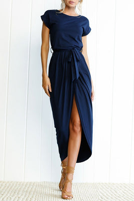 after midnight casual ankle length dress