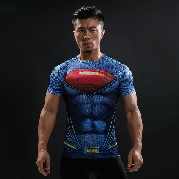 superman dri fit shirt