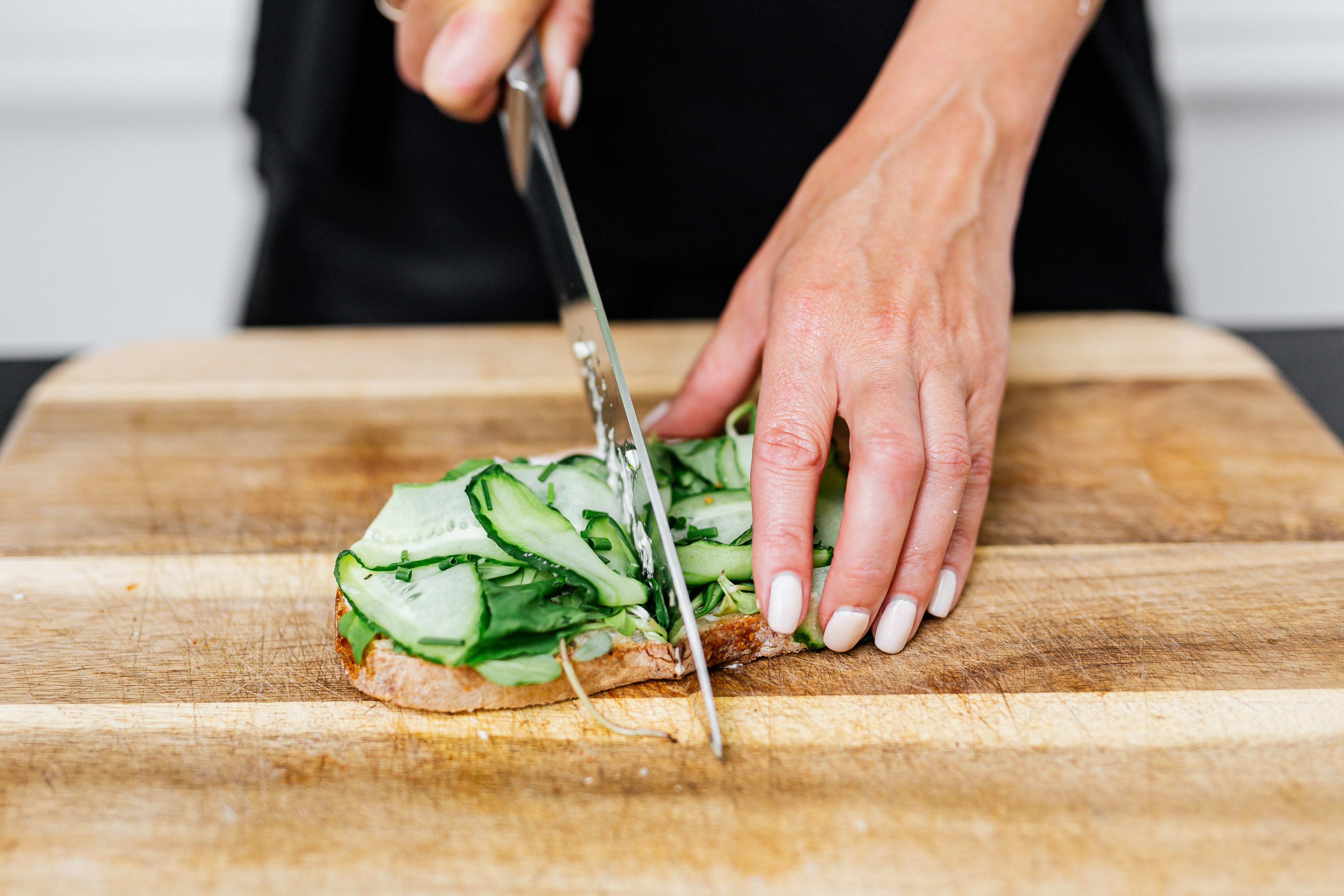 Sandwich Slide with Cucumber: Healthy Lunch Box Recipe Idea | EnfaShop India