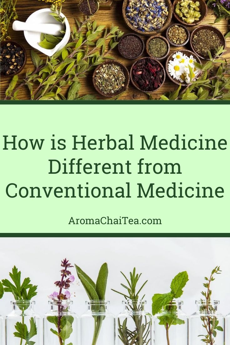 How herbal medicine id different from pharmaceutics