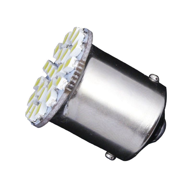 10PCS BA15S 1156 382 P21W White 22SMD LED Car Reverse Tail Brake Signal Light Bulb