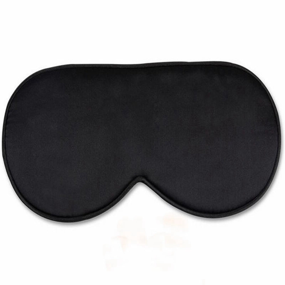 Breathable Natural Silk Travel Sleeping Aid Eye Mask Blindfold Shading Shield Light Goggles