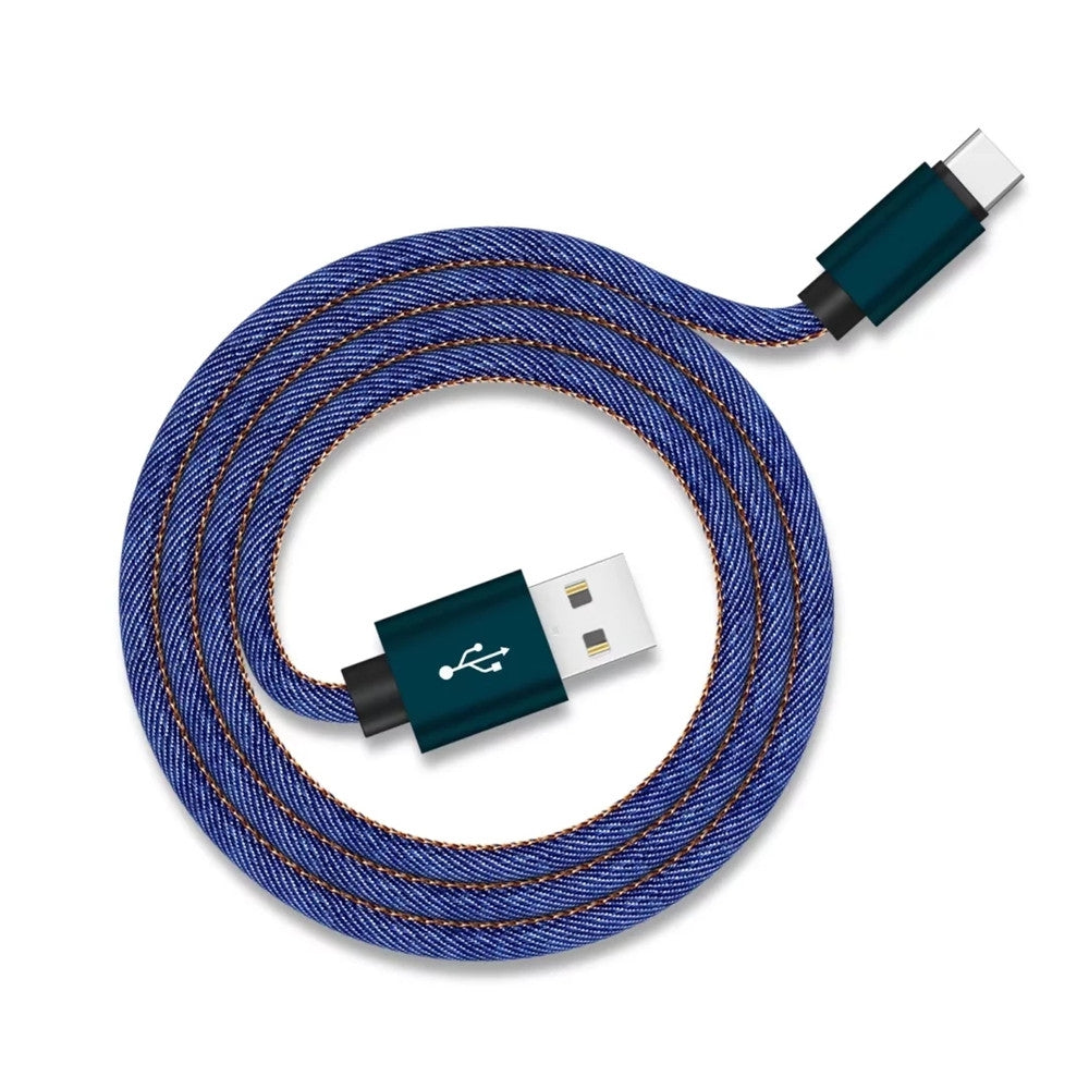 1M USB Cable for Type-C Devices Fast Charger Cables Mobile Phone Charging Data Adapt