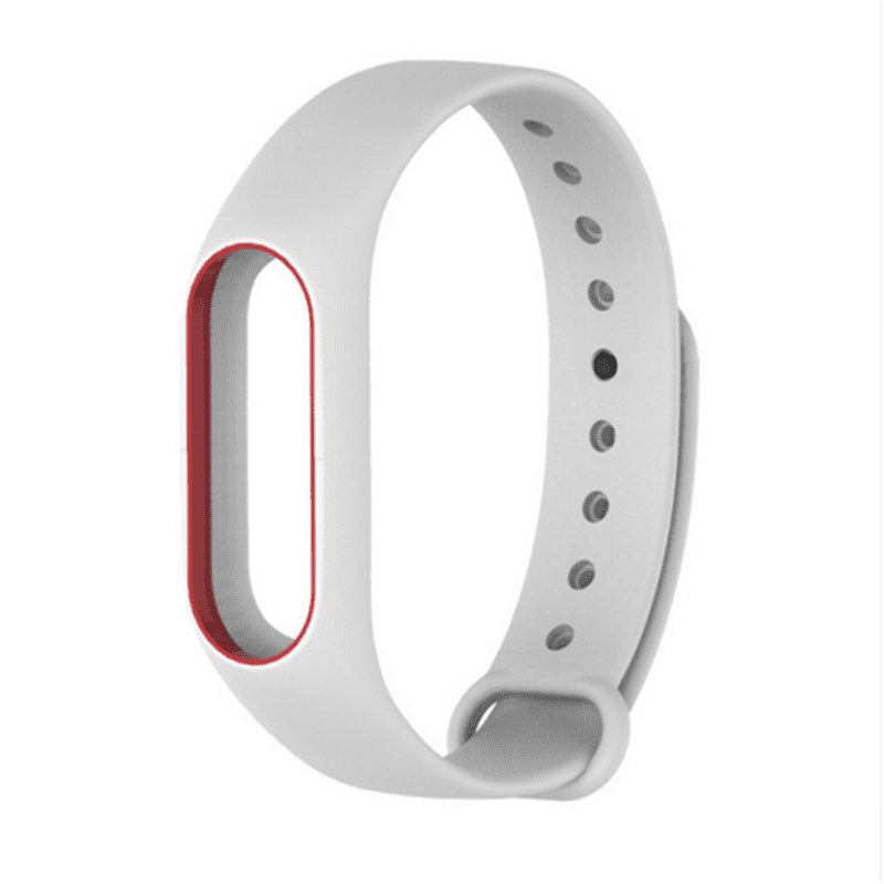 Double-color Anti-lost Design TPE Wristband for Xiaomi Mi Band 2