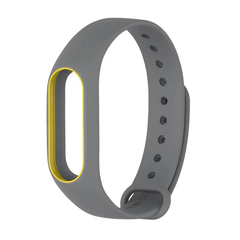 Double-color Anti-lost Design TPE Wristband for Xiaomi Mi Band 2