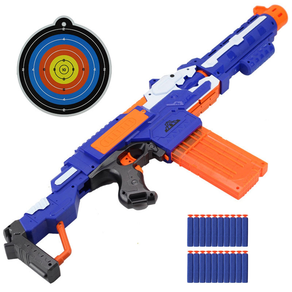 3 in 1 Electric Burst of Soft Bullet Rifle Gun Toy for Kids Outdoor Shooting Game