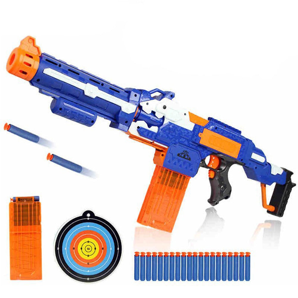 3 in 1 Electric Burst of Soft Bullet Rifle Gun Toy for Kids Outdoor Shooting Game