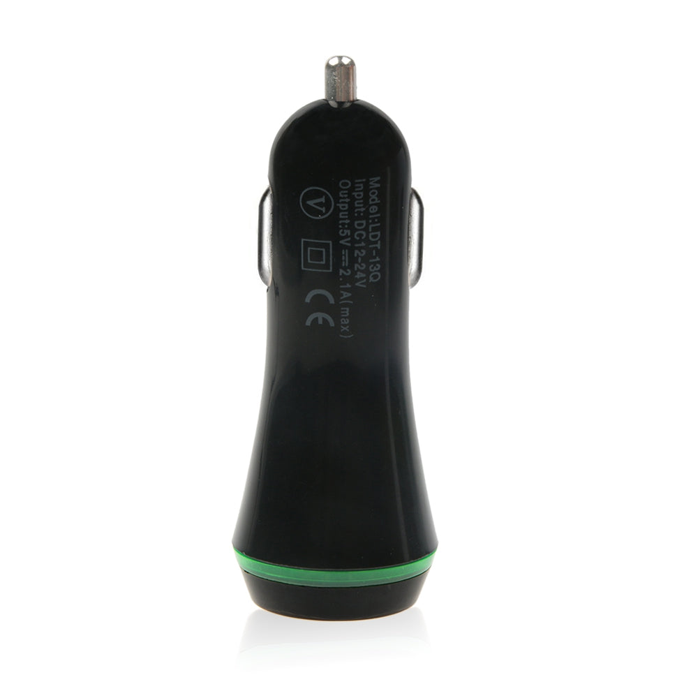 5V/2.1A Quick Charge Car Charger with Double USB