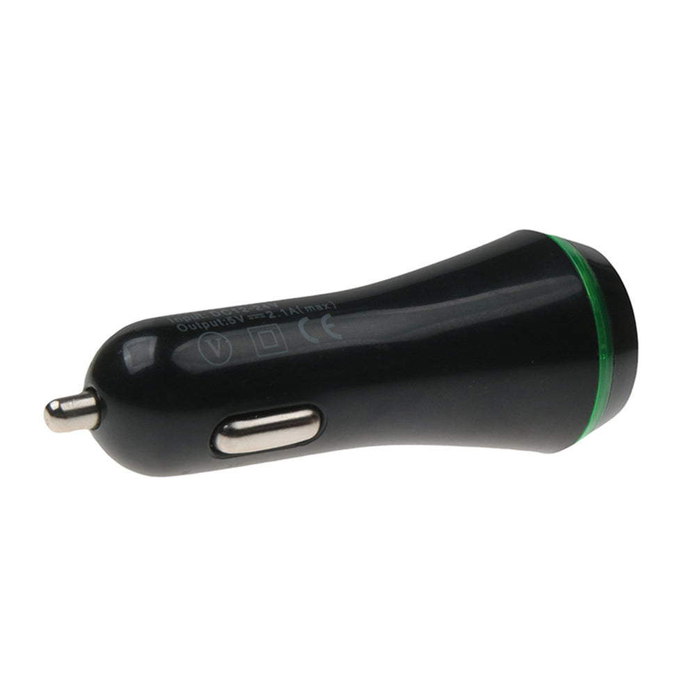 5V/2.1A Quick Charge Car Charger with Double USB