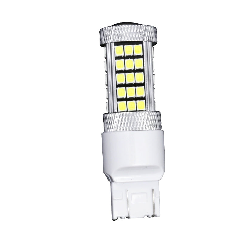 2PCS Super White 63smd High Power 7443 7440 T20 2835 Headlight lamp LED bulbs 12-24v