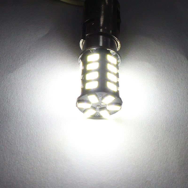4PCS  White LED BA15S P21W 1156 Daytime DRL Light Bulbs 30SMD 5630 DC 12V