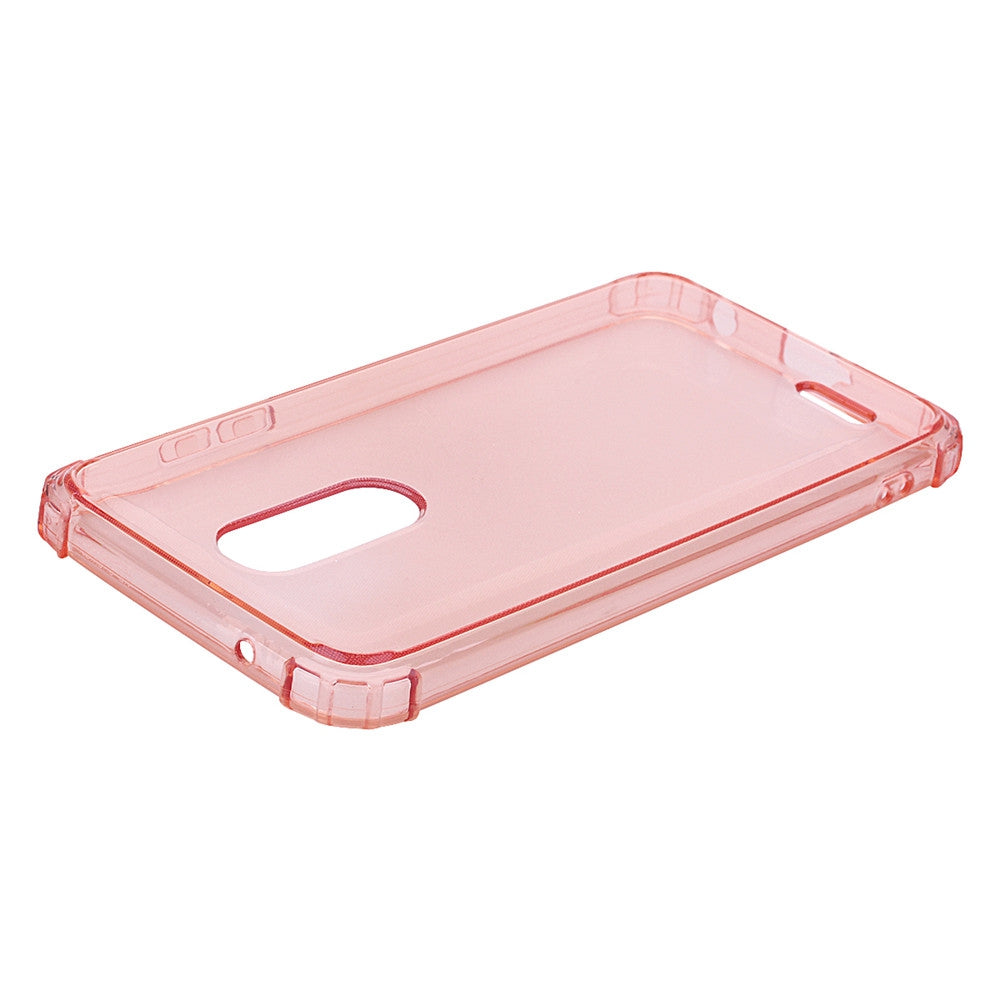 Case for LG K10 2018 Ultra-Slim Shockproof Transparent Back Cover