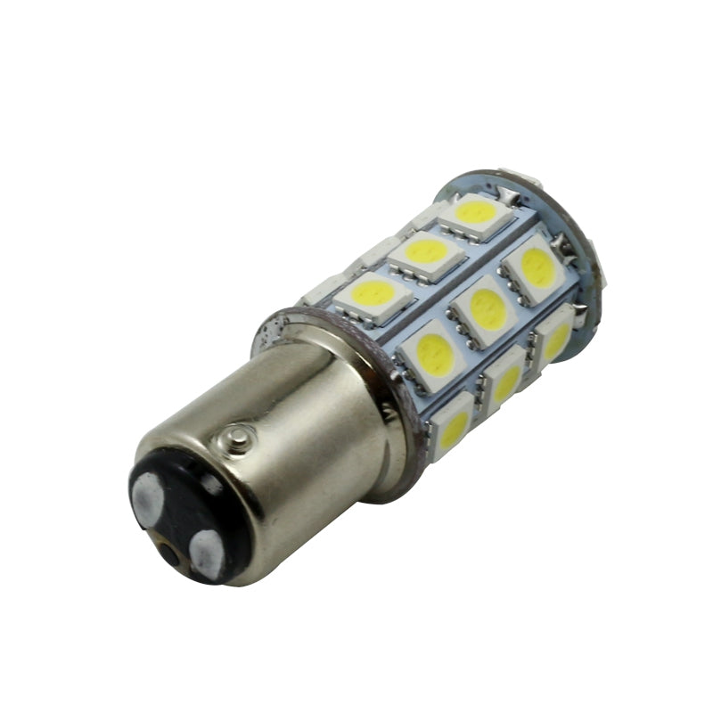 10PCS  1157 BAY15D Car 6000K 27-SMD 5050 LED Tail Turn Signal Light Lamps Bulbs Xenon White