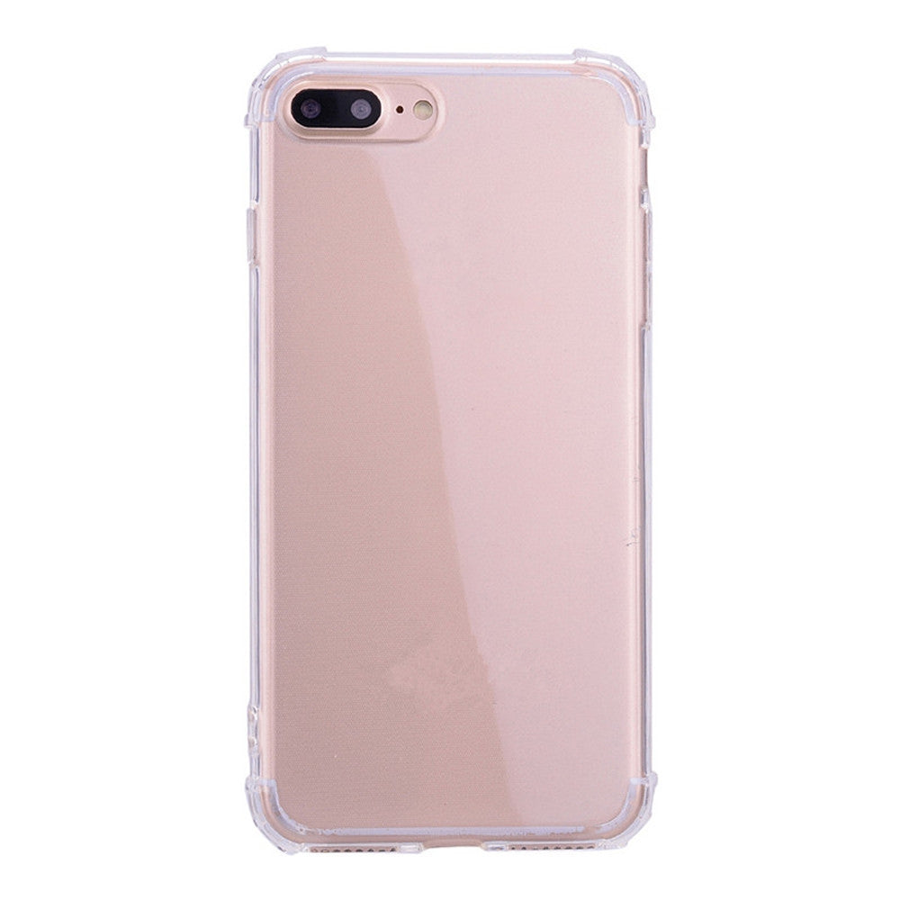 Case for iPhone 8 Plus / 7 Plus Ultra-Slim Shockproof Transparent Back Cover