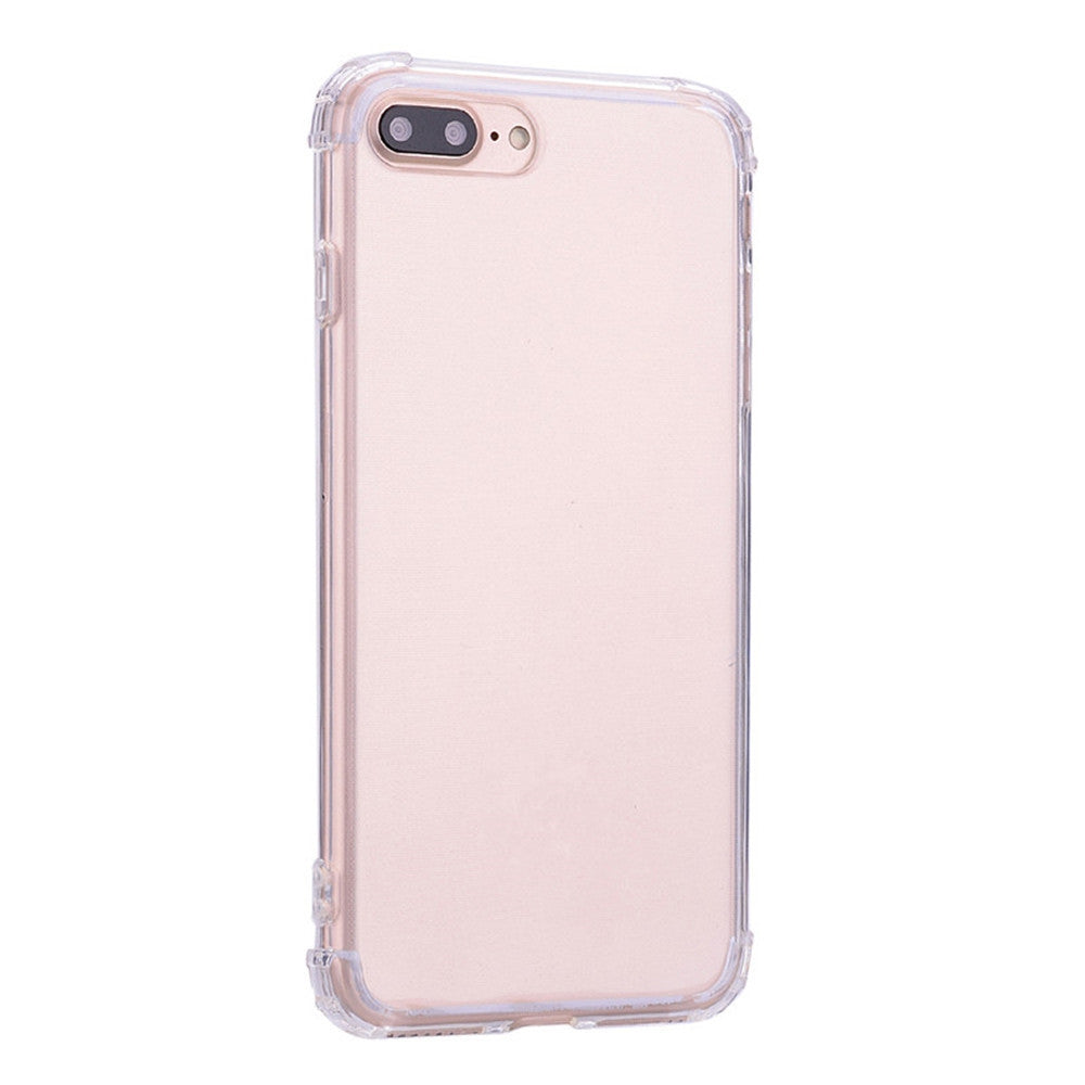 Case for iPhone 8 Plus / 7 Plus Ultra-Slim Shockproof Transparent Back Cover