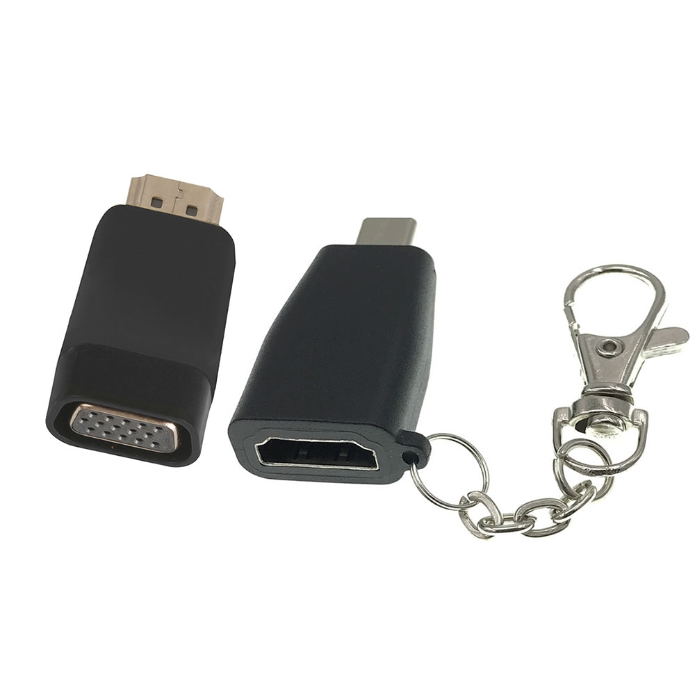 Cwxuan 3 in 1 USB 3.1 Type-C to HDMI 4K HD / VGA Adapter Kit