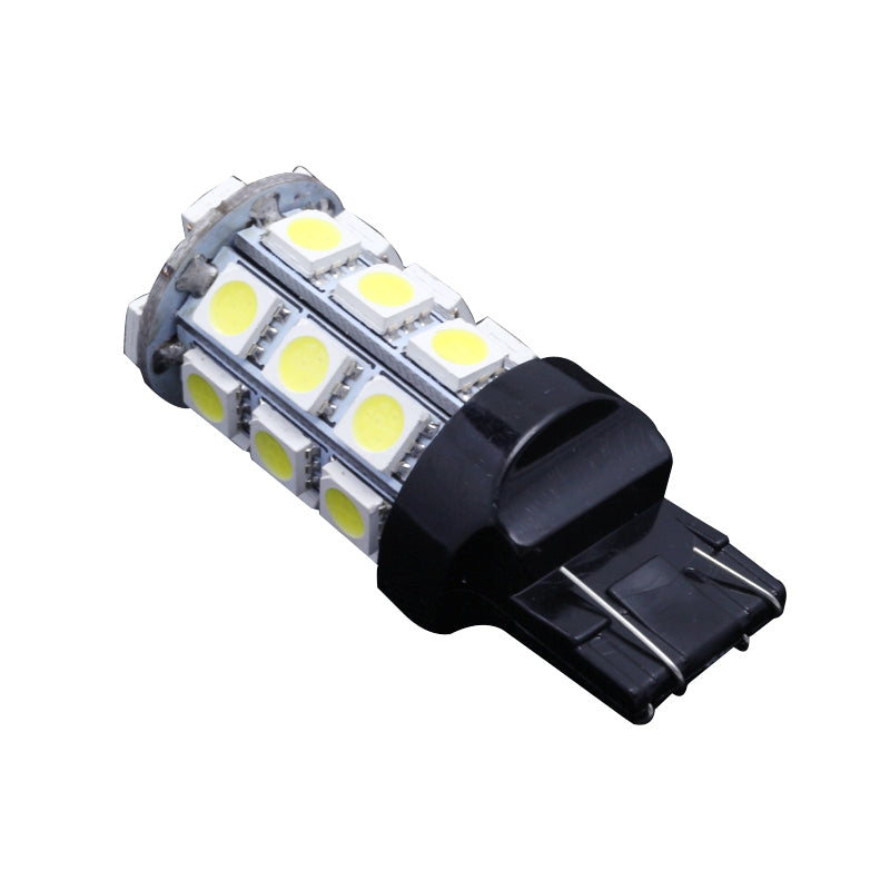 10PCS White 27SMD T20 7440 7443 Tail Brake Reverse Backup LED Light Bulb Supper Bright