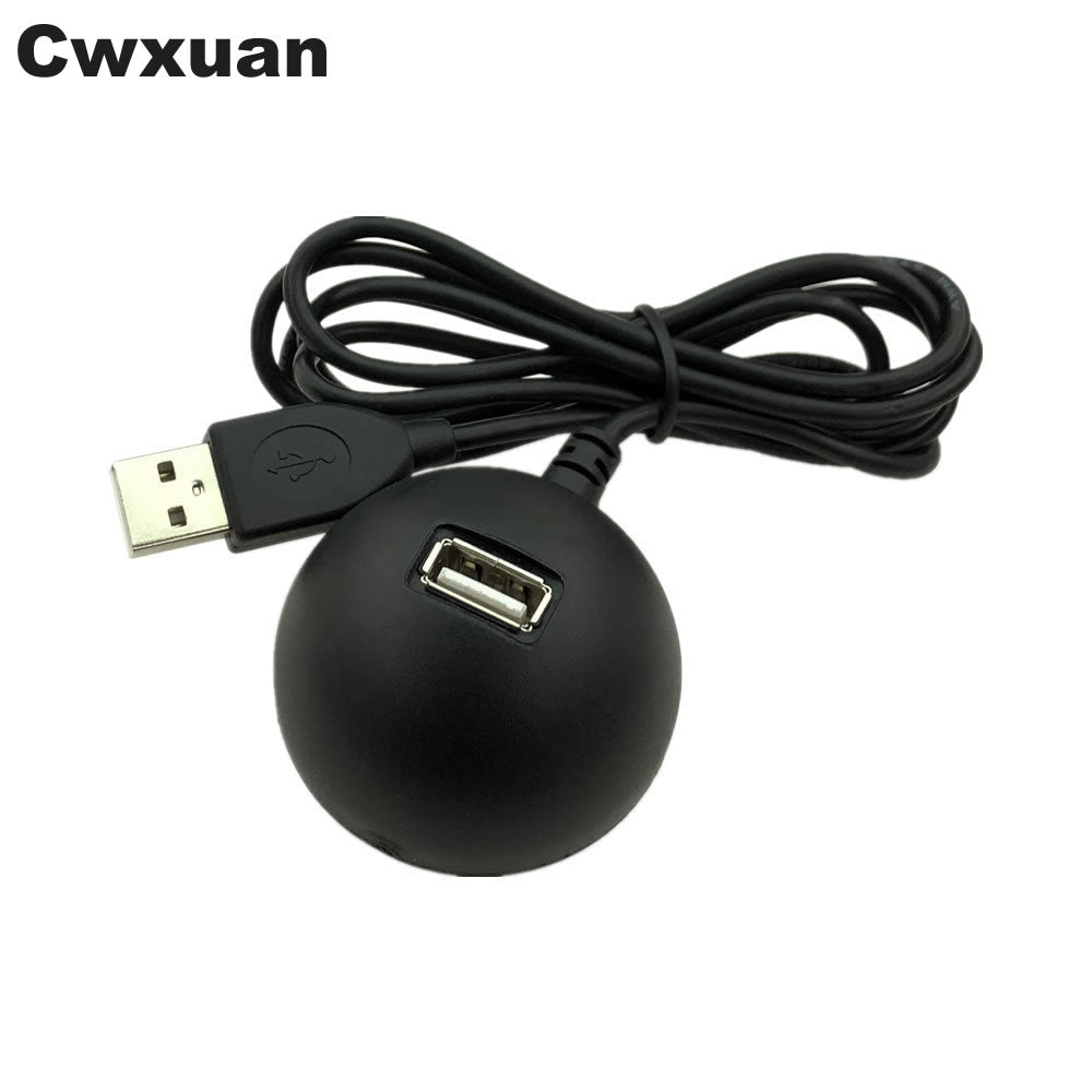 Cwxuan USB 2.0 Male to Female Extension Cradle Base Stand Docking Cable