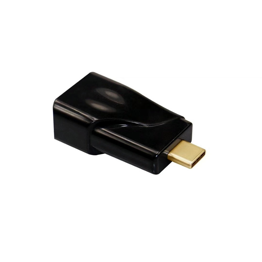 Cwxuan USB 3.1 Type-C Male to VGA Female HD Converter Adapter