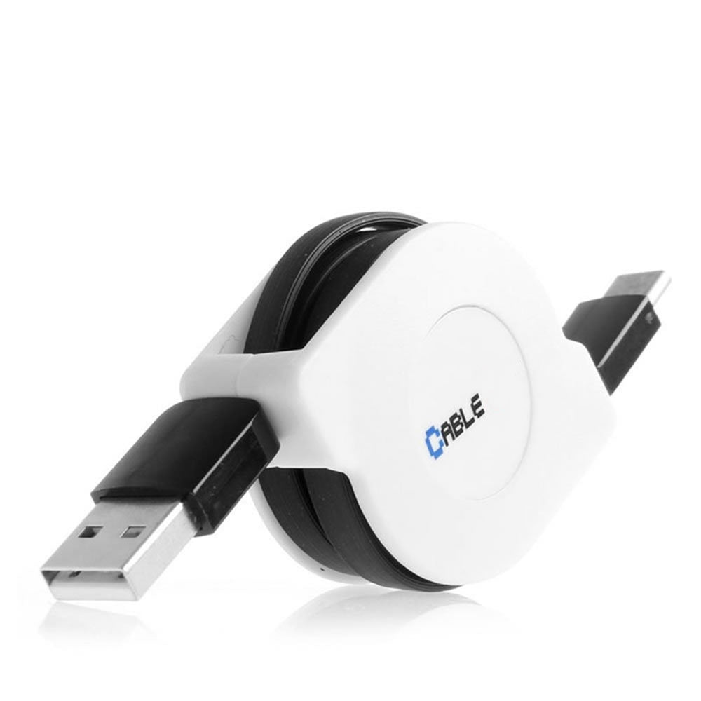 Cwxuan Retractable USB 3.1 Type C To USB 2.0 High Speed Data Sync Charging Cable - (180cm)