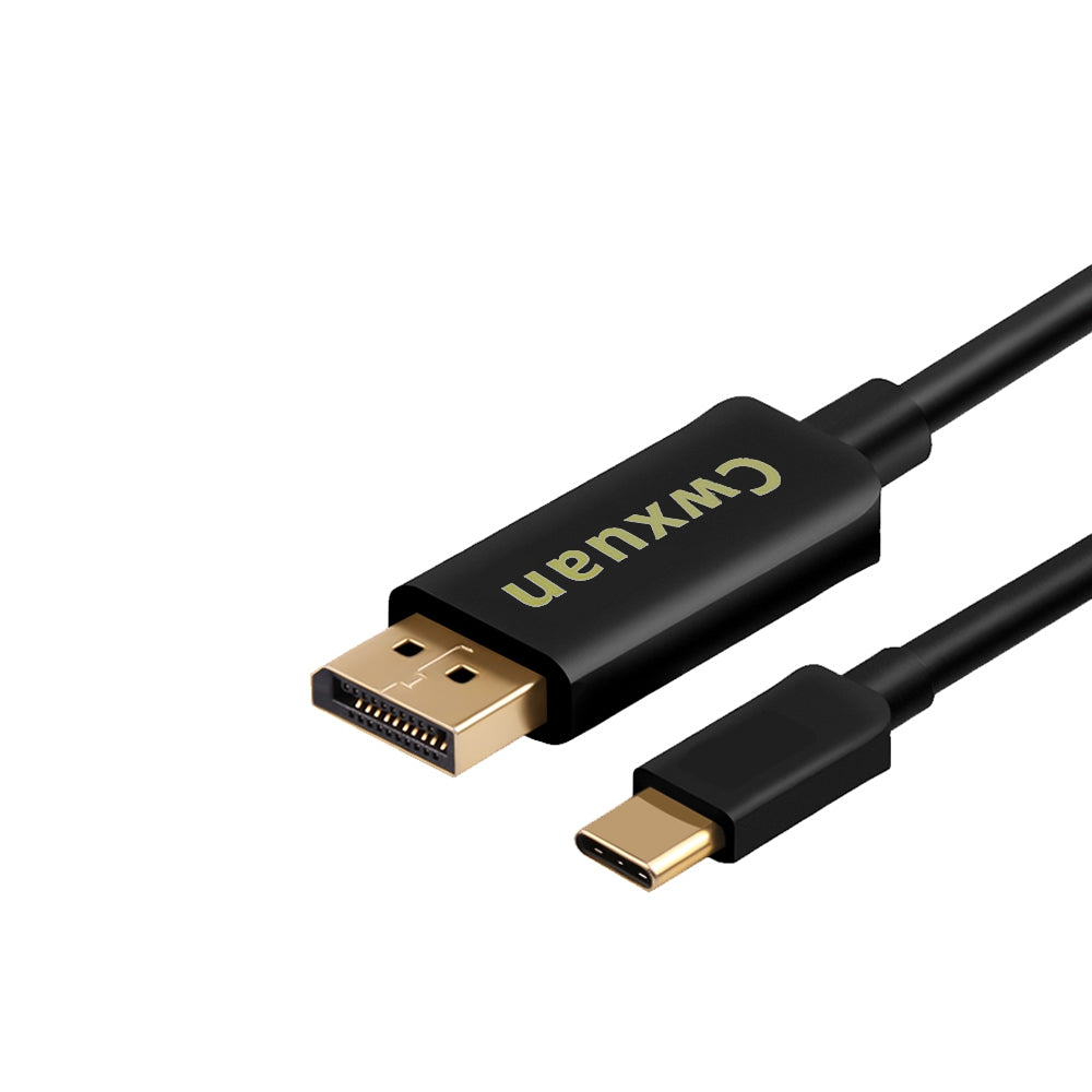 Cwxuan USB 3.1 Type-C to DisplayPort DP 4K Adapter Cable (1.8m)