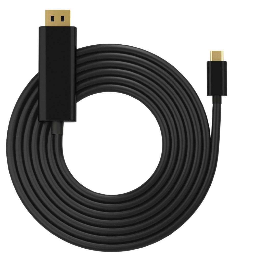 Cwxuan USB 3.1 Type-C to DisplayPort DP 4K Adapter Cable (1.8m)