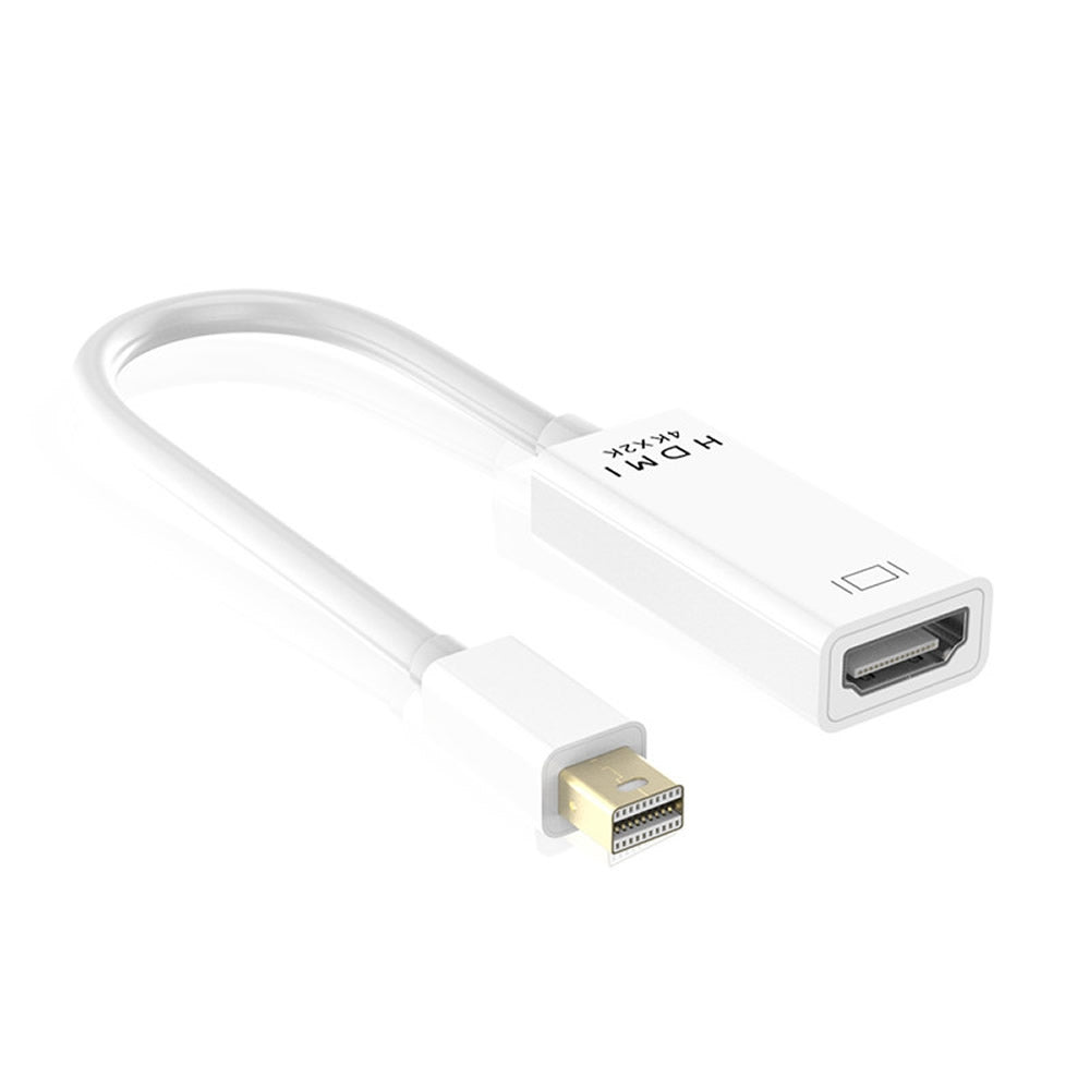 Cwxuan DP Displayport Male to HDMI Female 4K x 2K Converter Cable (25cm)