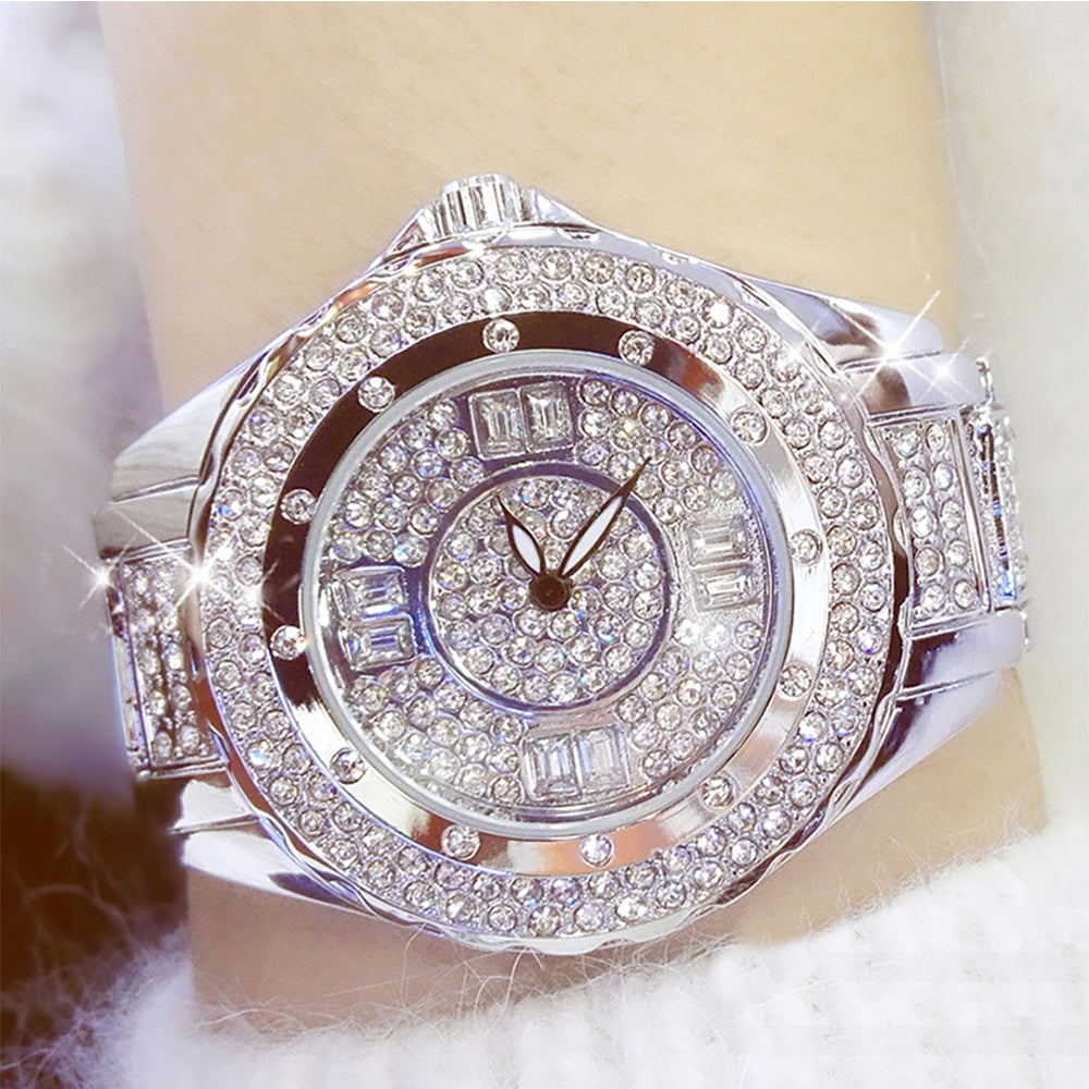 Diamond Wrist  Women Ladies Luxury Brand Famous Quartz Watch For Women Female Clock