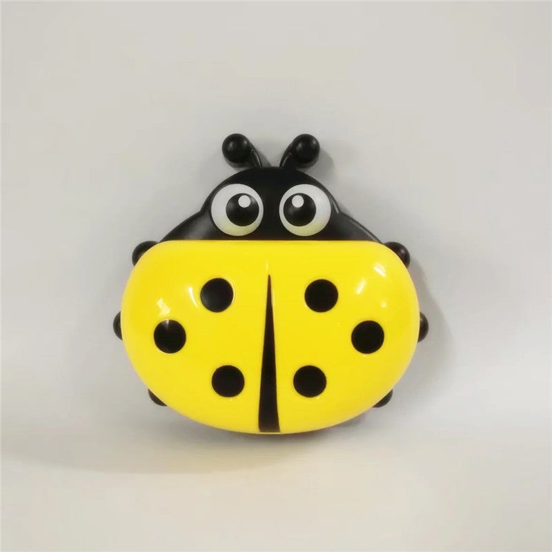 Cute Cartoon Ladybug Soap Box for Storage