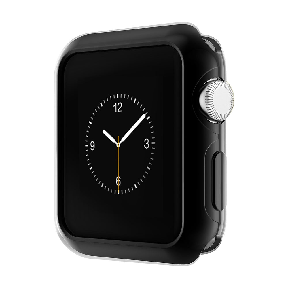 42mm Scratch-resistant Soft Flexible Silicone Lightweight Plated Protector Case for Apple Watch