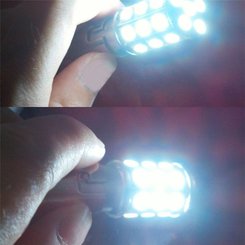 2Pcs 1156 27-LED Multi-Function Car Reversing Lamp Turn Signal Lights Taillight