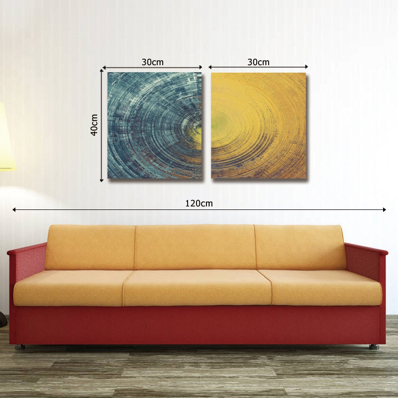 Dyc 10027 2PCS Abstract Print Art Ready To Hang Paintings