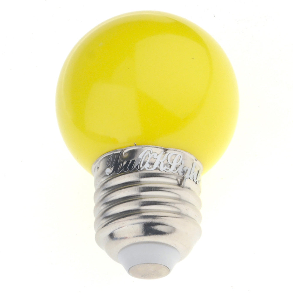 6PCSYouOKLight E27 3W 250lm 6 F5 DIP Holiday Light Bulb RED / BLUD / Yellow