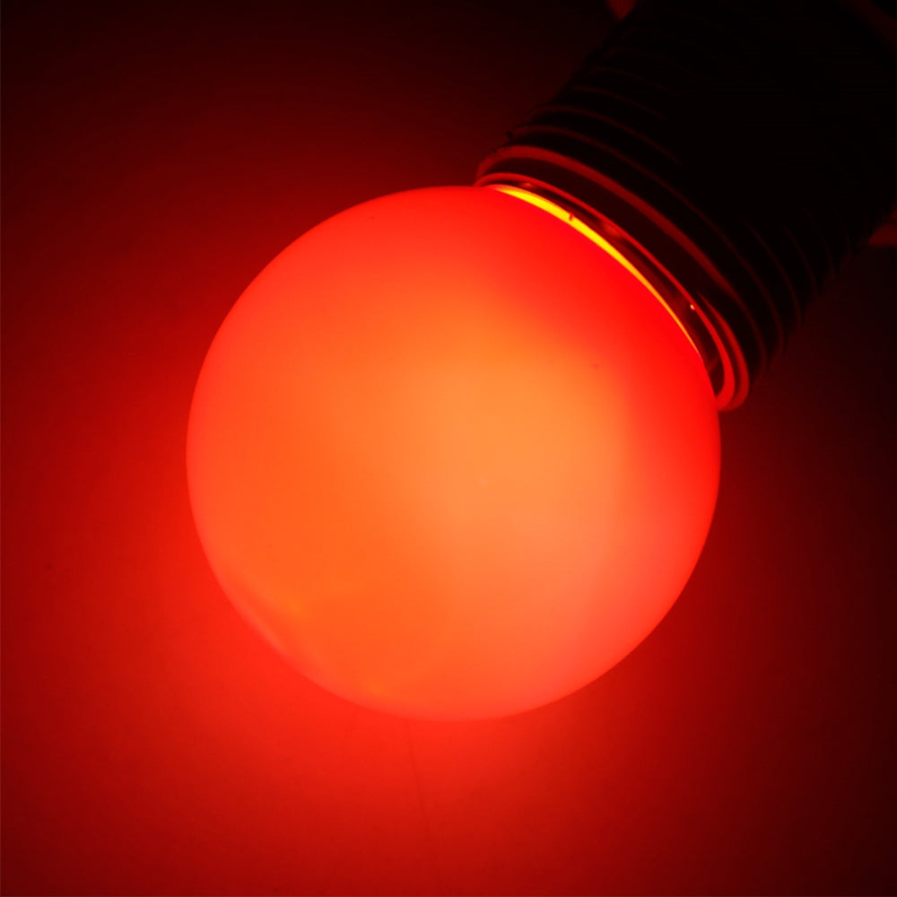 6PCSYouOKLight E27 3W 250lm 6 F5 DIP Holiday Light Bulb RED / BLUD / Yellow